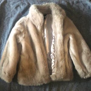 ASOS fur coat